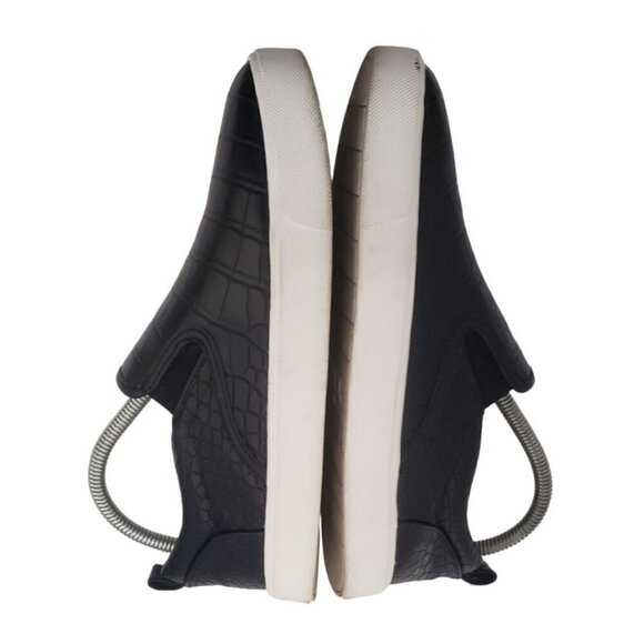 Sam Edelman Edna Animal Print Croc Black Sneakers Womens Size 7 - Picture 4 of 9